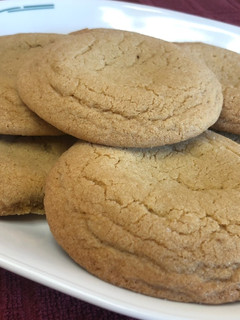 A picture of Brown sugar cookies with a hint of honey.
