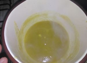 Una foto de Coulis de Manzana verde