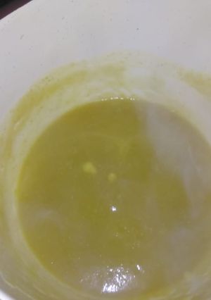 Una foto de Coulis de Manzana verde
