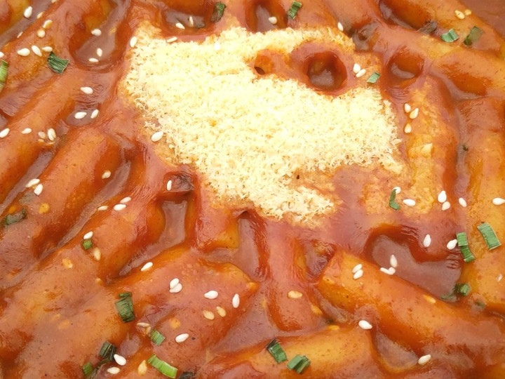 Resep Tteokbokki Homemade 🇰🇷, Lezat