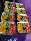 Bizcocho de frutas frescas
