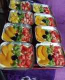 Bizcocho de frutas frescas