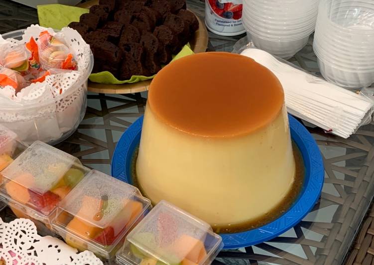 Big Cream Pudding for a Party!