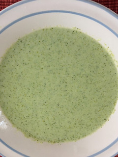 Una foto de Crema de brócoli