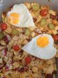 Pastrami potato bake
