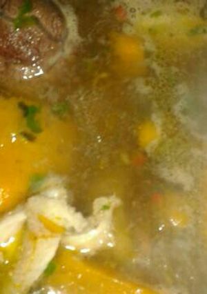 Una foto de Locro simple y liviano!