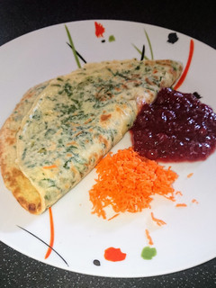 Svéd 🇸🇪 Popeye palacsinta áfonyával válogatós gyerekeknek (is... 😋) recept fotója
