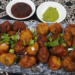 A picture of Corn pakoda.