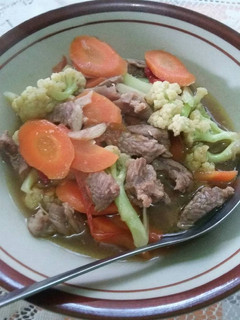 Foto resep Cah daging kembang kol