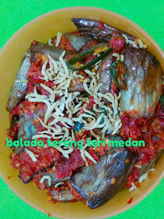 Foto resep Balado terong teri medan