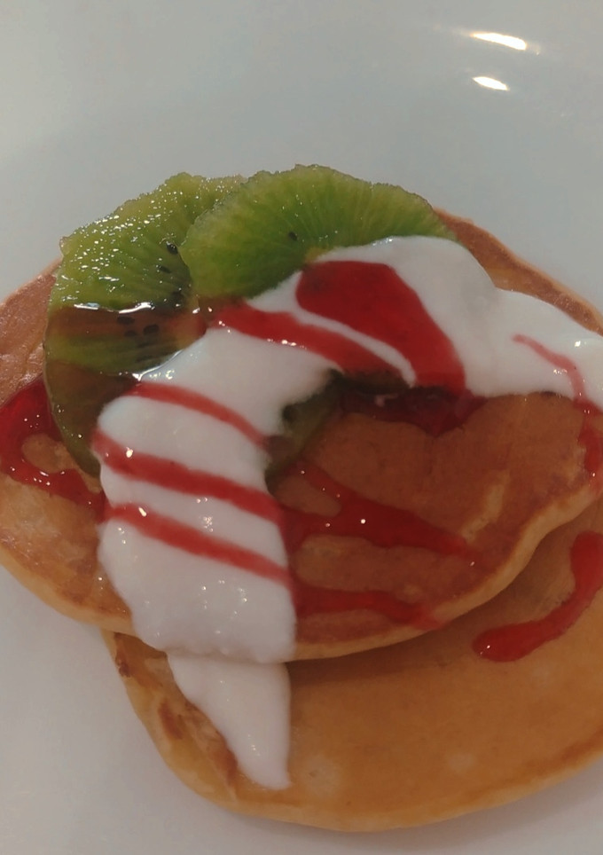 Una foto de Pancakes free fructosa