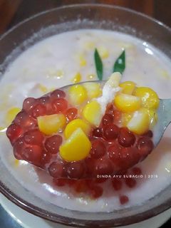 Foto resep Bubur Mutiara dan Jagung Manis Ala Jajanan Foodstreet Thailand