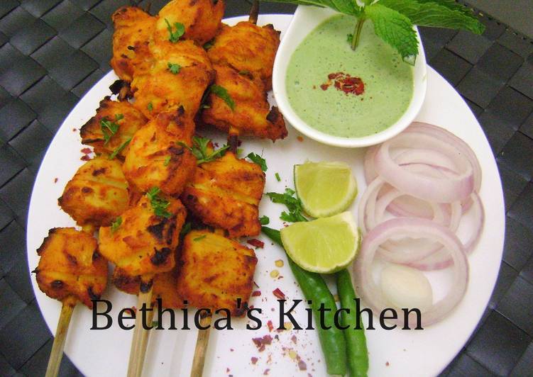Recipe of Homemade Ramadan Special - Achari Chicken Tikka