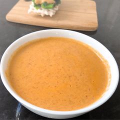 A picture of Homemade Spicy Peanut Sauce (Indonesian Sambel Kacang).