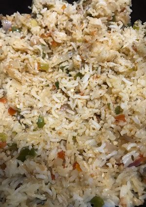A picture of Veggie rice.