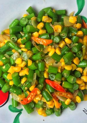 Foto resep Tumis Buncis Jagung Manis