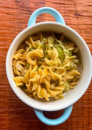 A picture of Classic Haluski (Buttery Cabbage & Noodles).