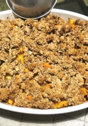 Une photo de Crumble de légumes