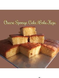 Foto resep Cheese Sponge Cake / Bolu Keju