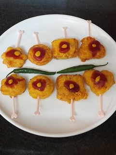मिनी ब्रेड पकौड़ा (Mini Bread pakoda recipe in Hindi) रेसिपी मुख्य फोटो