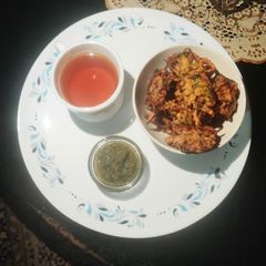 A picture of Methi Pakoda..