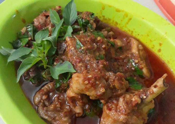 Ayam rica-rica khas manado