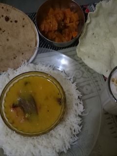 દાળ ભાત રેસીપી મુખ્ય ફોટો