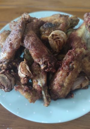 Foto resep Ayam Goreng Bawang Putih versi Sat Set