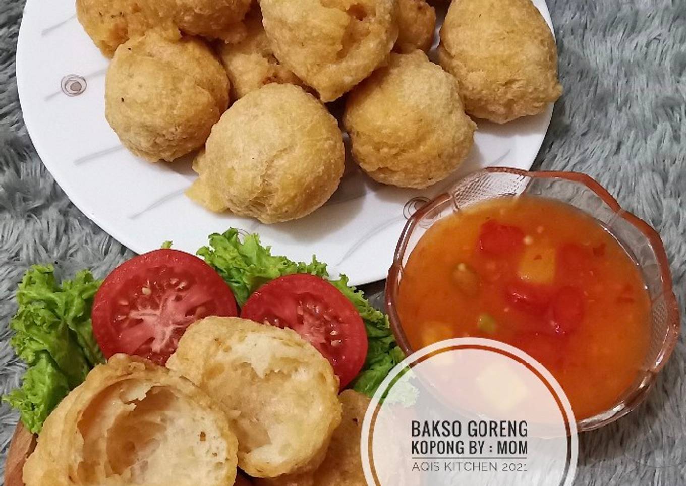 Bakso Goreng Kopong (Udang + Ayam)