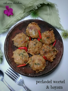 Foto resep Perkedel wortel & bayam