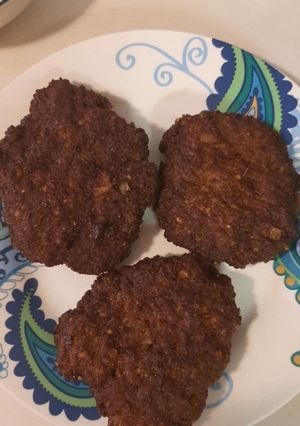 A picture of Chapli Kabab.
