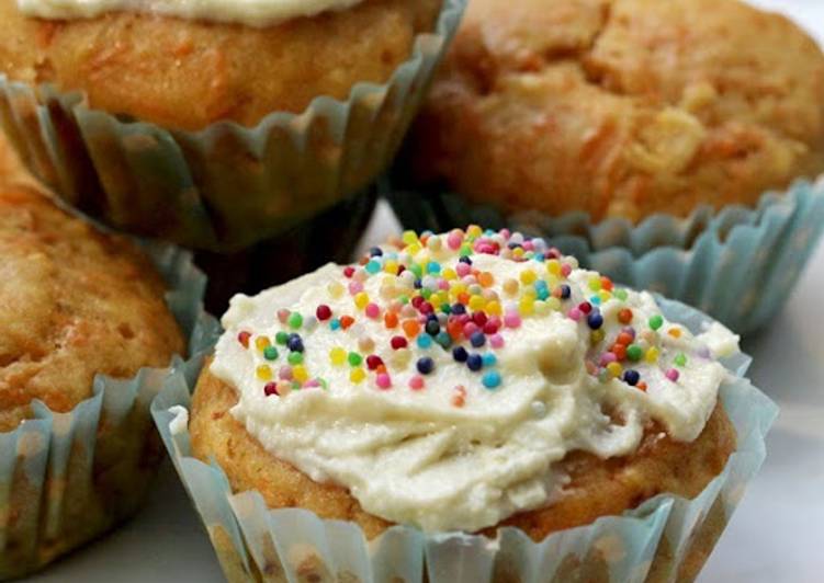 Vegan Carrot Cupcakes