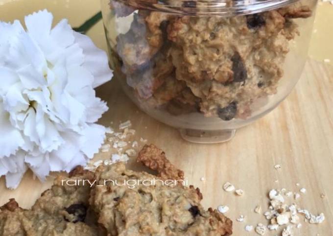 Oatmeal Cookies Tanpa Margarine