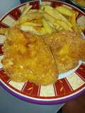Cornflakes csirkemell sültkrumplival