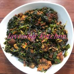 A picture of Edikang ikong soup.