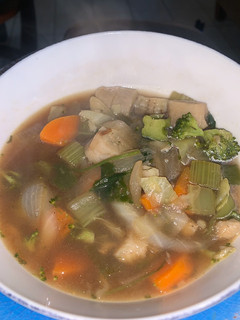 Una foto de Sopa de verduras