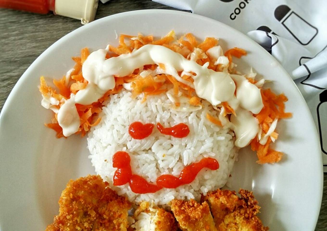 Chicken Katsu Salad Hokben
