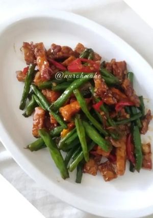 Foto resep Tumis Tempe Kacang