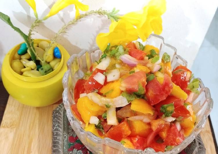 Simple Way to Make Homemade Mango Salsa