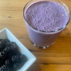 Blackberry Breakfast Smoothie 💜 A picture of Blackberry Breakfast Smoothie 💜.