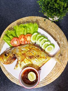 Foto resep Ikan kue bakar bumbu kuning "bikin nagih"