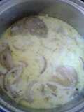 Pollo con leche