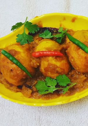ডিম ভুনা রেসিপির প্রধান ছবি