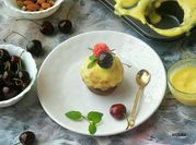 A picture of apricot pudding