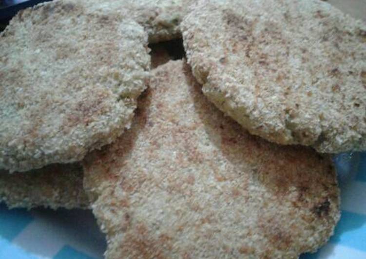 Milanesas de garbanzos