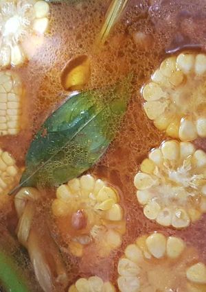A picture of Goreng asem.