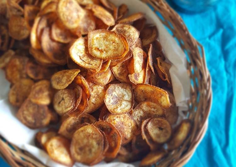 Recipe of Award-winning Raw banana chips/Vazhakkai chips