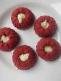 Red velvet kukus 2 telur takaran sendok