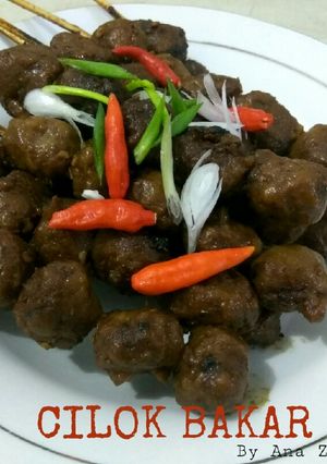 Foto resep Cilok bakar pedas simple