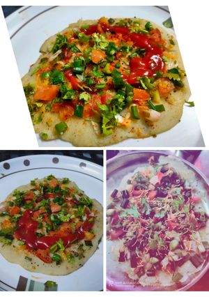 A picture of Uttapam.